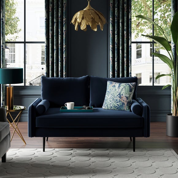 Dunelm velvet deals sofa