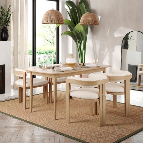 Dunelm space saving table shop and chairs