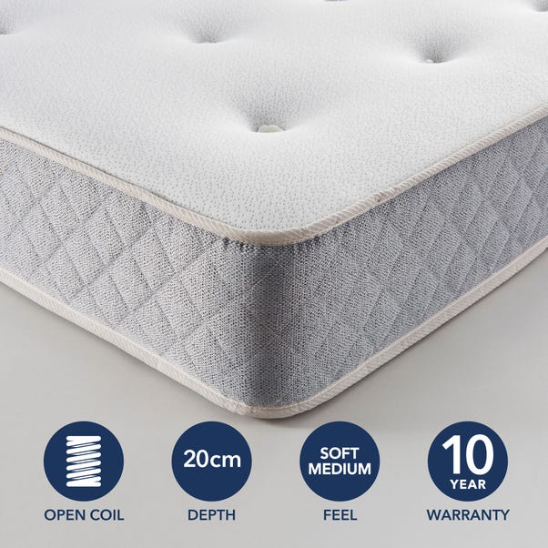 Fogarty Just Right Gel Open Coil Mattress image 1 of 6