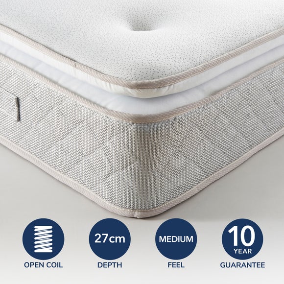 Memory foam pillow top outlet mattress