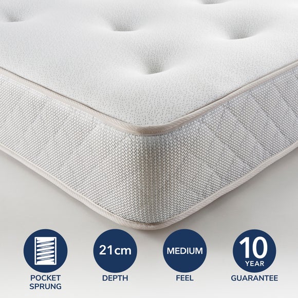 Fogarty Just Right Memory Foam 1000 Pocket Sprung Mattress