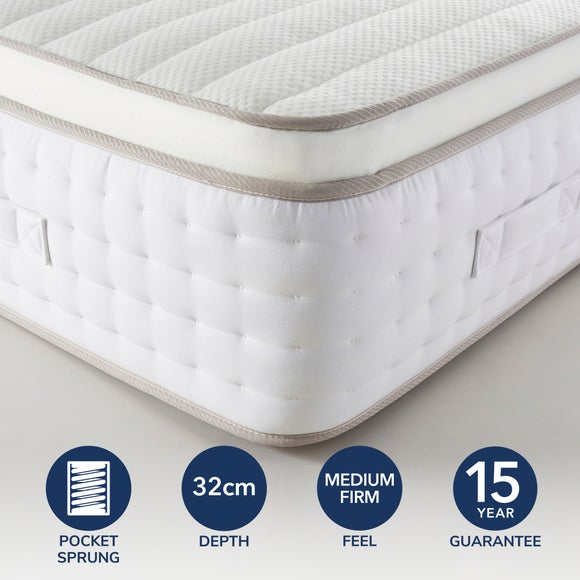 Double bed outlet mattress dunelm