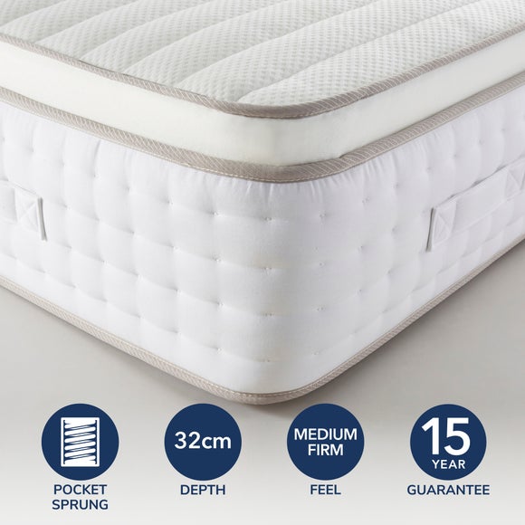 Hotel Gel Pillow Top 2000 Pocket Sprung Mattress