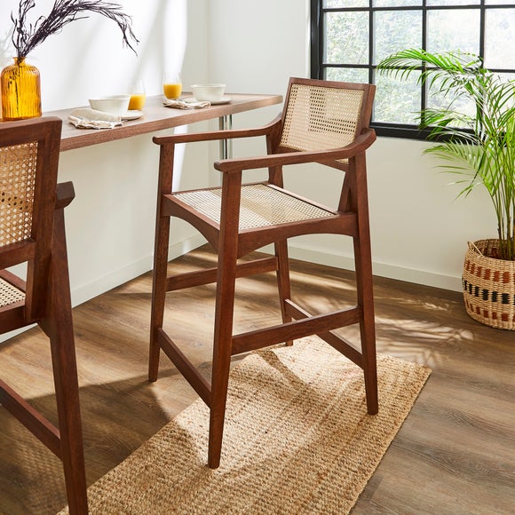 Rattan bar 2024 stools dunelm