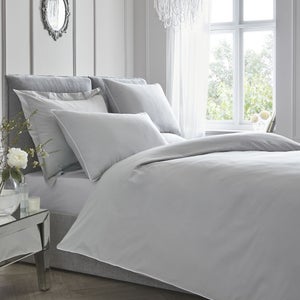 Appletree Piped 100 Cotton Duvet Cover & Pillowcase Set