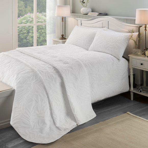 Dunelm white online bedding