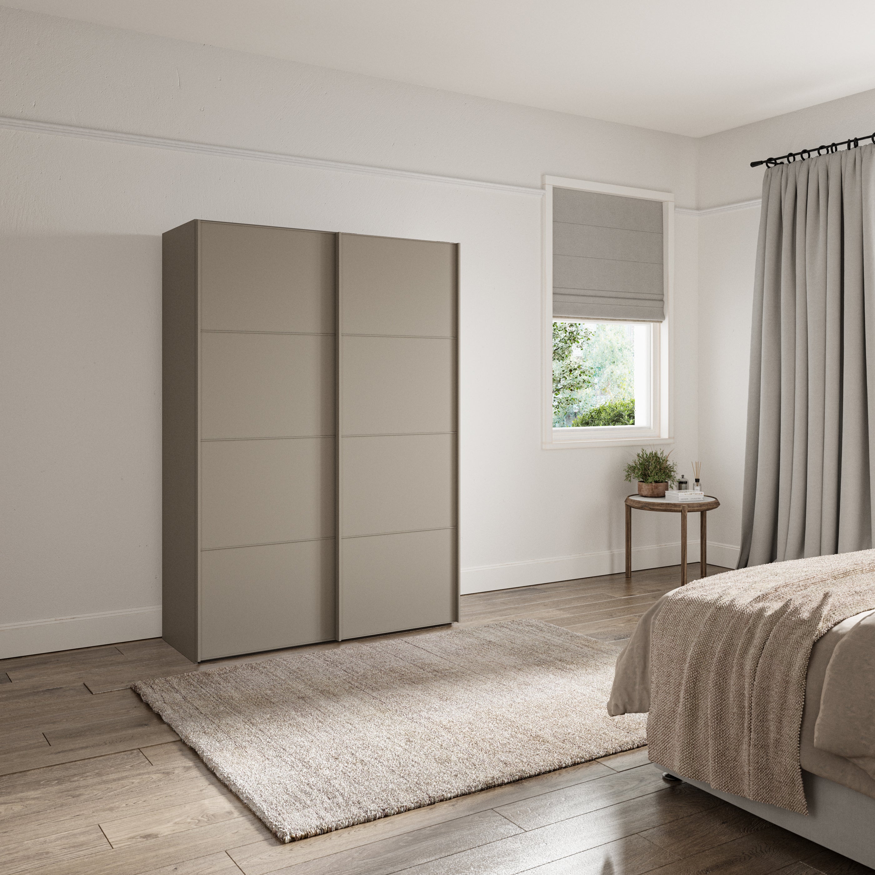 Altena 15m Sliding Wardrobe Beige