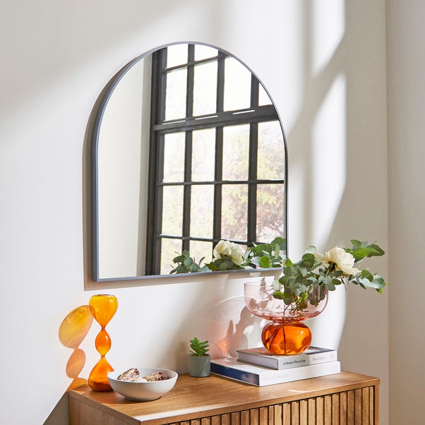 Essentials Arched Overmantel Wall Mirror image 1 of 3