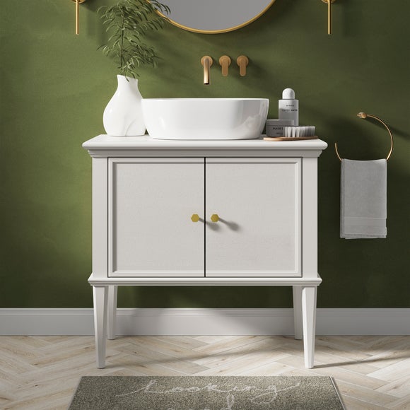 Dunelm white deals bathroom cabinet