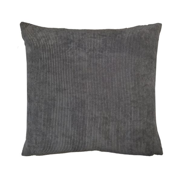 Curtina Cuscino Rettangolare In Jacquard Metallizzato ‘Solent’ – 43 X 43 Cm, Colore Graphite (grigio) – Perfetto Per Divano E Letto