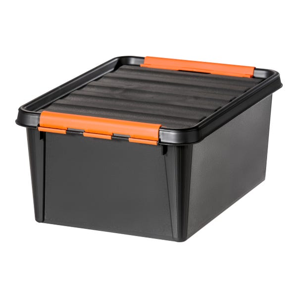 SmartStore Pro Box 14L, Black & Orange image 1 of 7