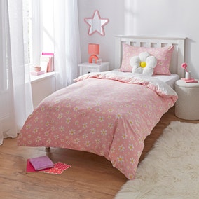 Floral Single Duvet Cover and Pillowcase Set