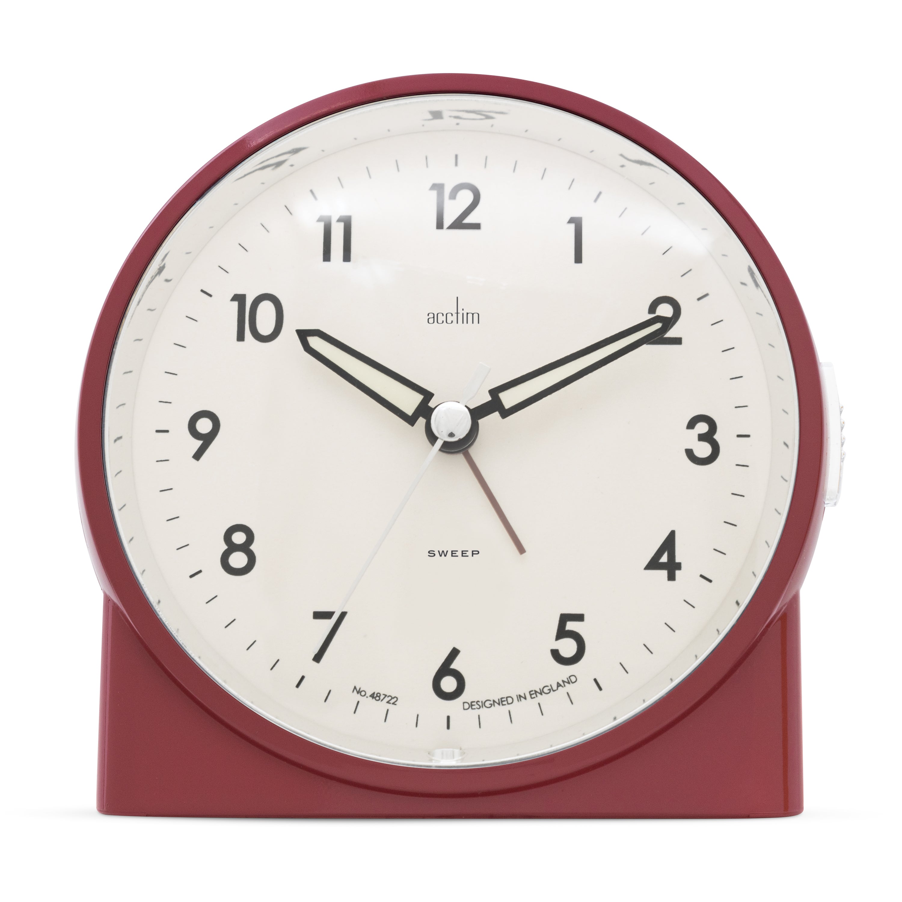 Acctim Arlo Alarm Clock Red