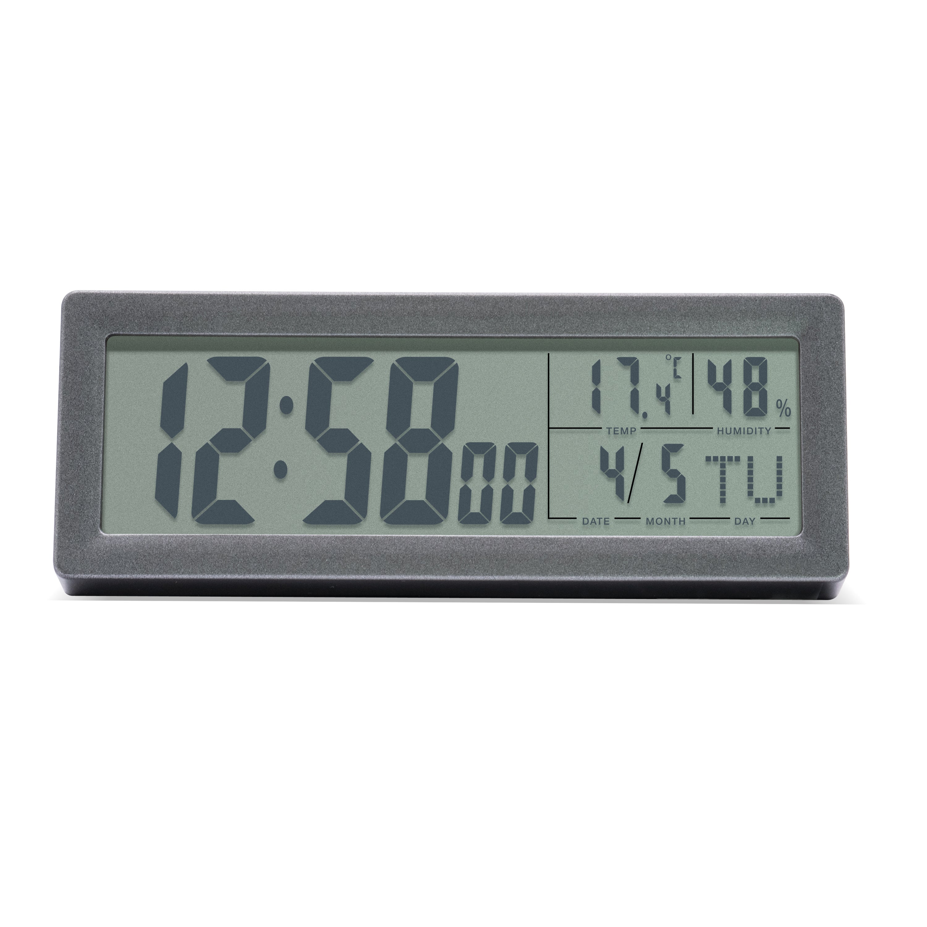 Acctim Karminski Digital Alarm Clock Grey