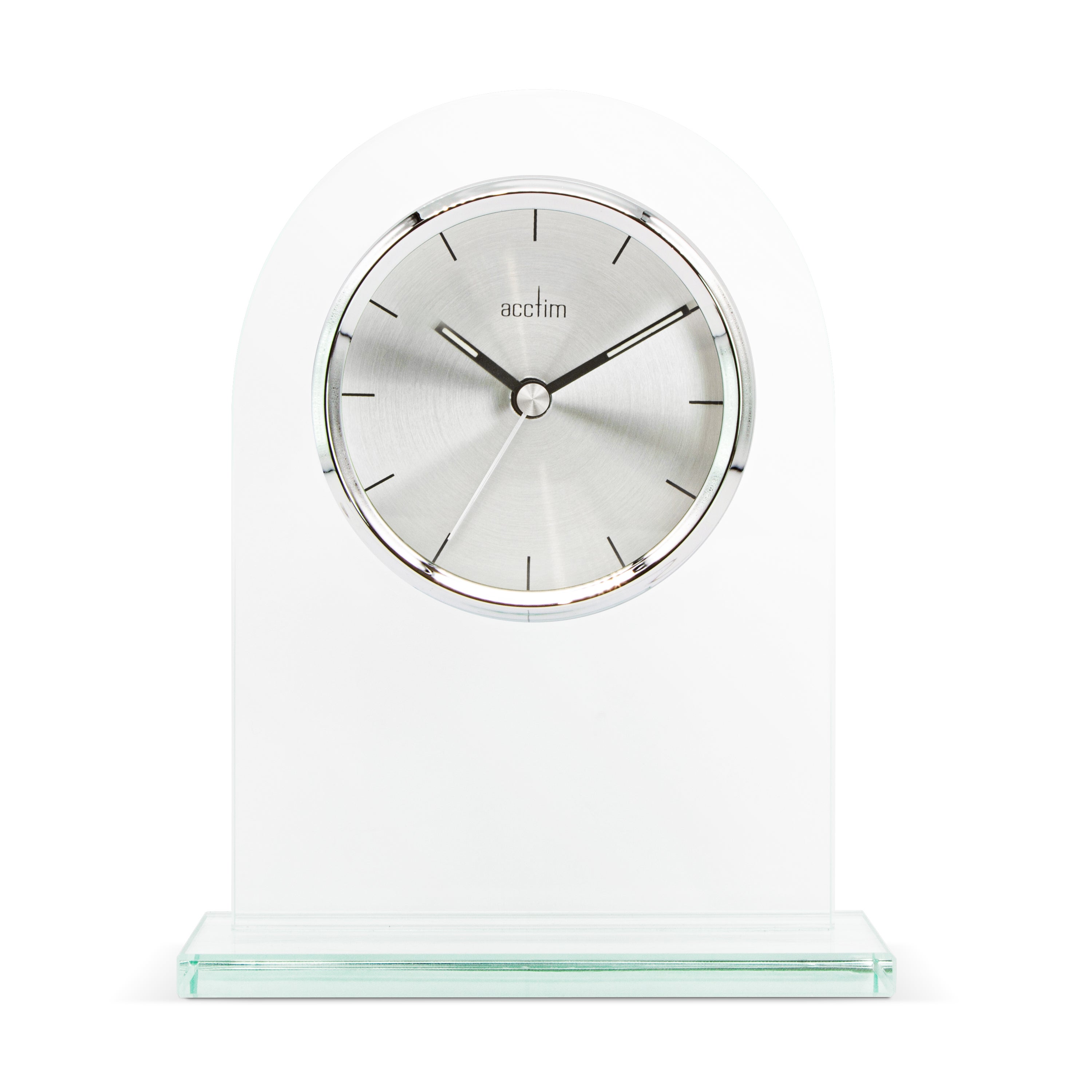 Acctim Ledburn Pendulum Glass Mantel Clock