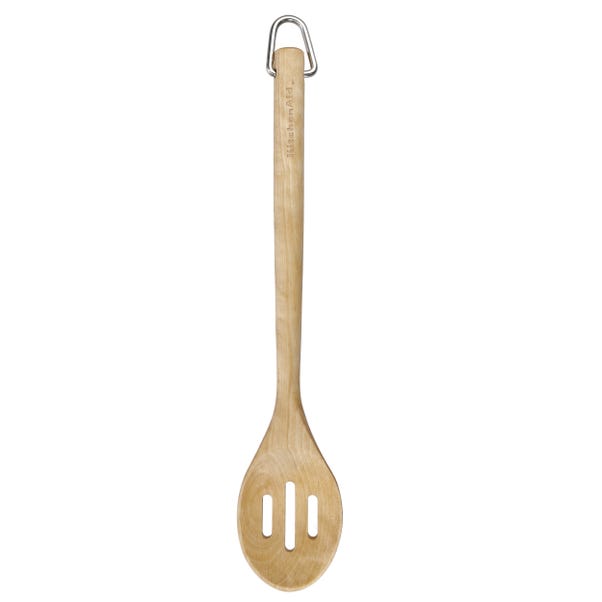 KitchenAid Birchwood Slotted Spoon image 1 of 3