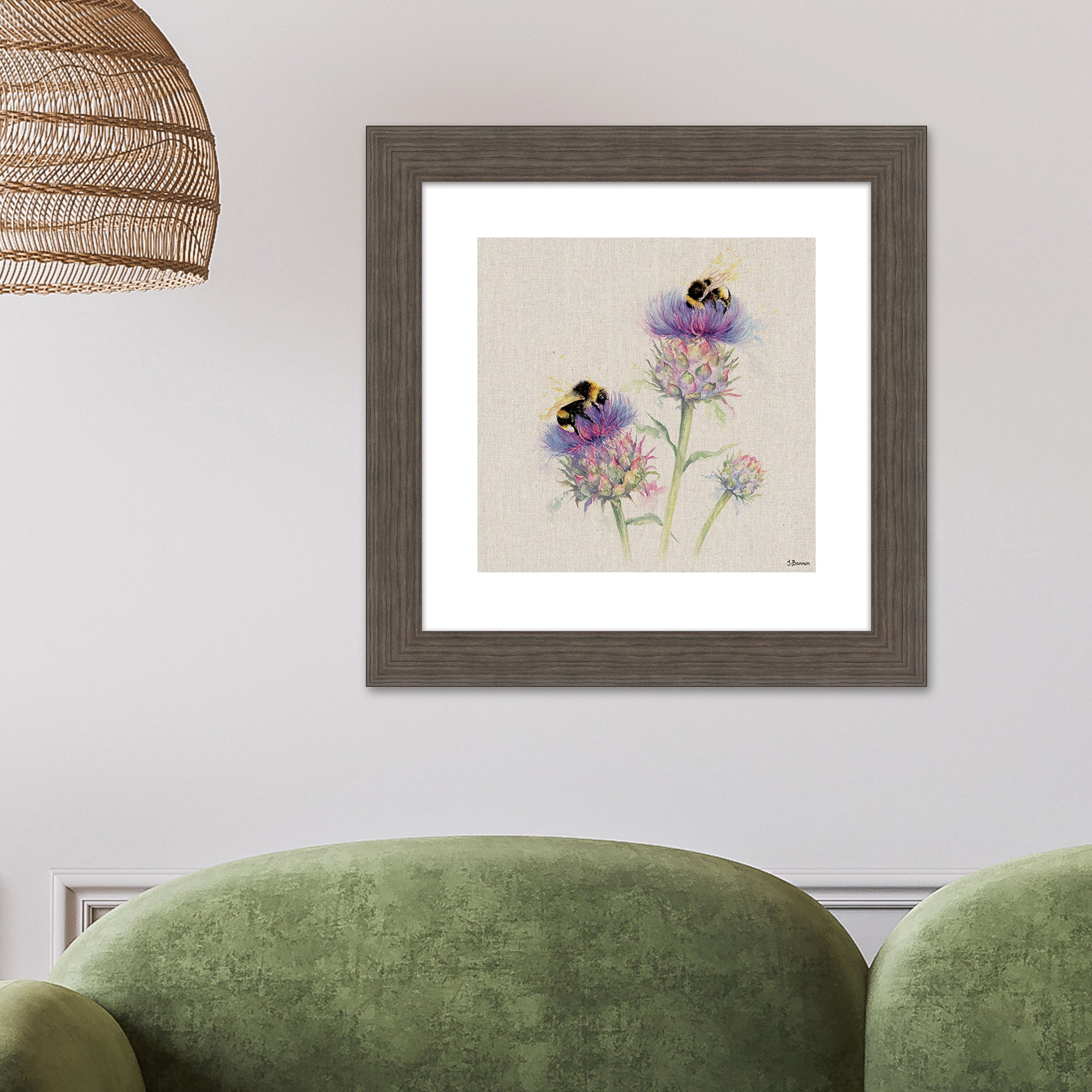 The Art Group Busy Bees Framed Print