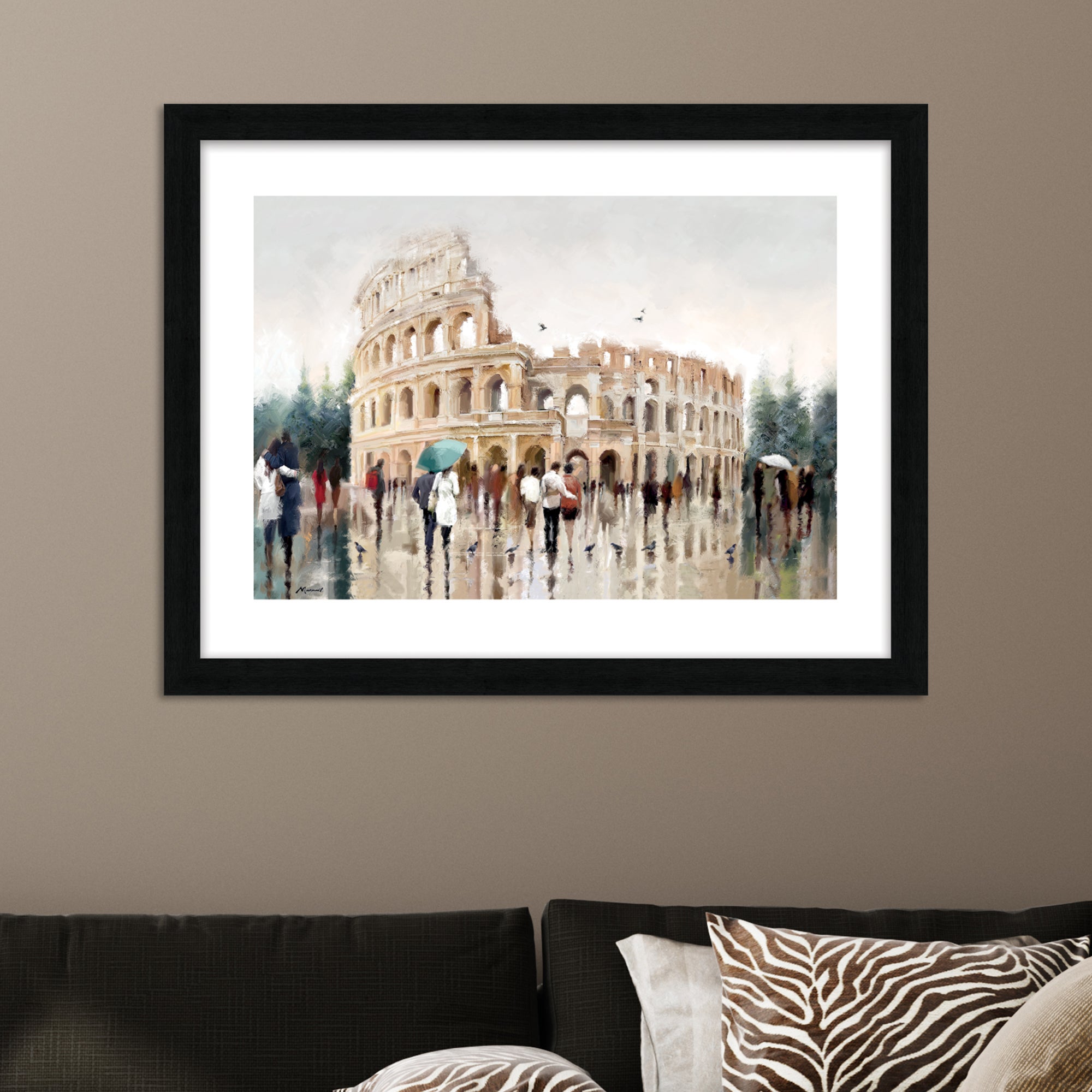 The Art Group Colosseum Rome Framed Print