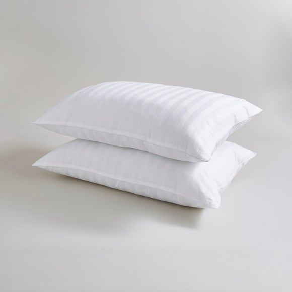 Hotel Pack Of 2 Luxury Cotton Front Sleeper Pillows