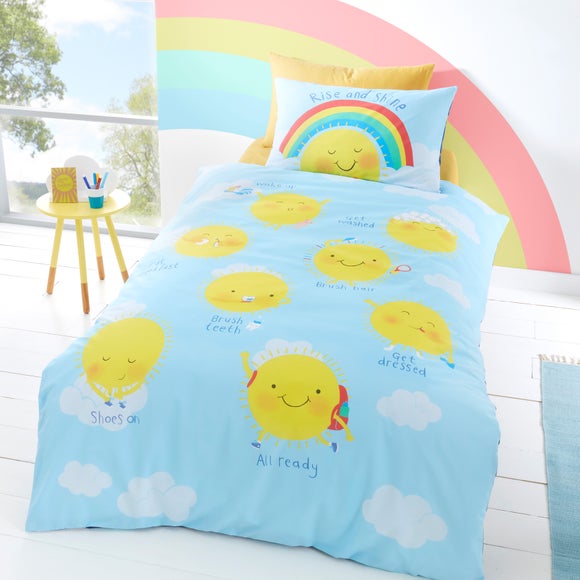 Ready For The Day And Night Duvet Cover Pillowcase Set