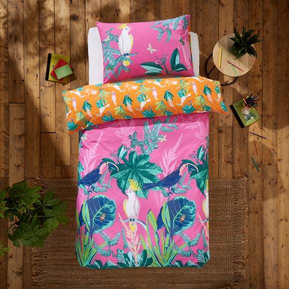 Explore The Tropics Duvet Cover Pillowcase Set