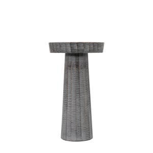 Cedar & Sage Ratho Antique Grey Candle Holder