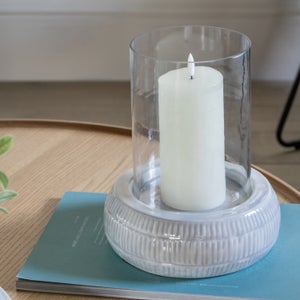 Cedar & Sage Narin Hurricane Candle Holder