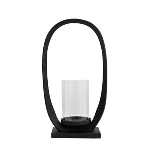 Cedar & Sage Saline Black Lantern