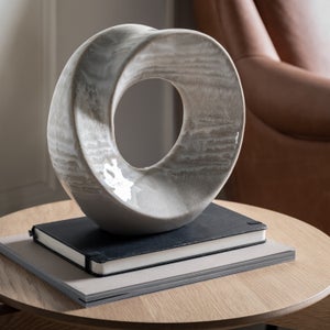 Cedar & Sage Dordon Large Ornament- Reactive Grey