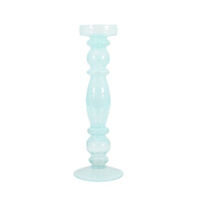 Ord Glass 38cm Candlestick