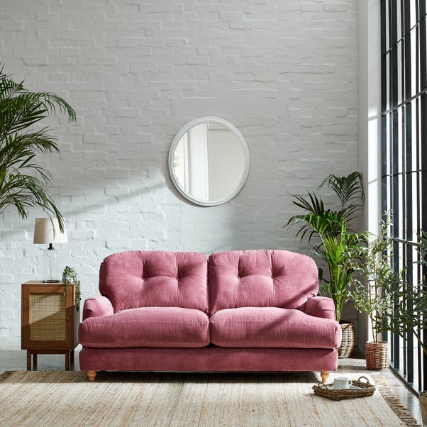 Martha Vintage Chenille 3 Seater Sofa | Dunelm