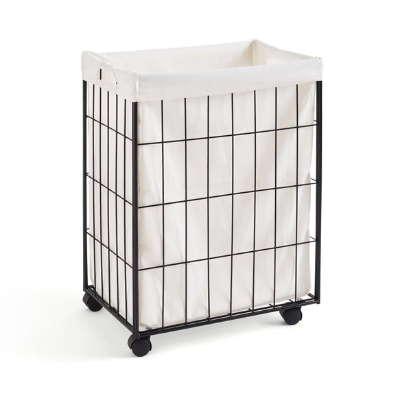 Set of Two Wire Laundry Baskets Dunelm