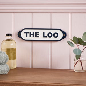 Heart And Soul The Loo Plaque