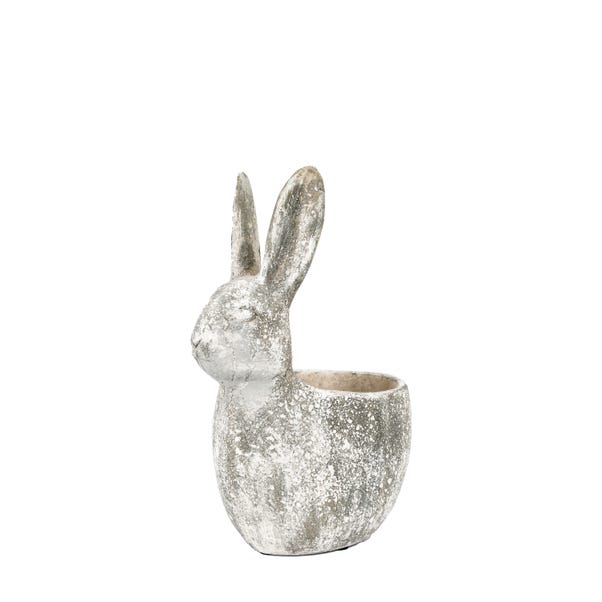 Bonington Bunny Large  Cement Plant Pot image 1 of 5