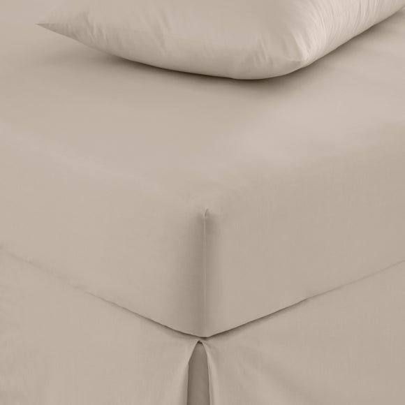 Pure Cotton Fitted Sheet | Dunelm