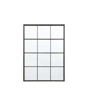 Cedar & Sage Bridling Window Square Wall Mirror