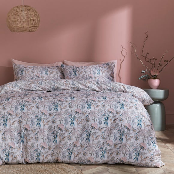 Tropics Floral Duvet Cover And Pillowcase Set