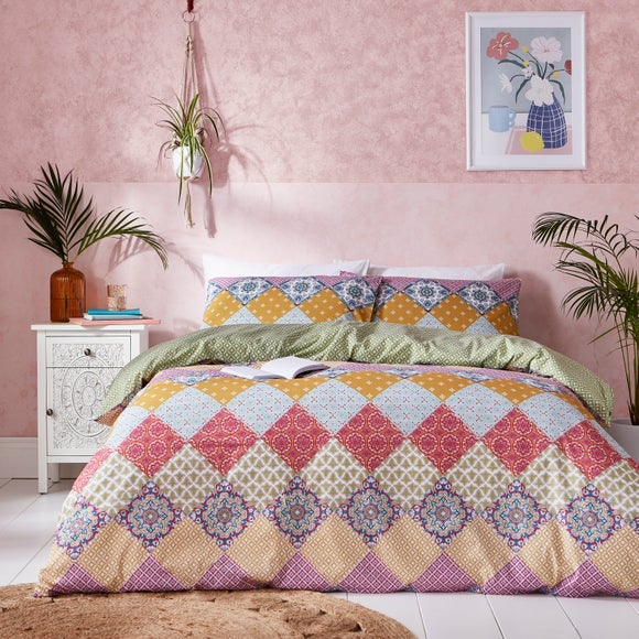 Global Patchwork Duvet Cover Set