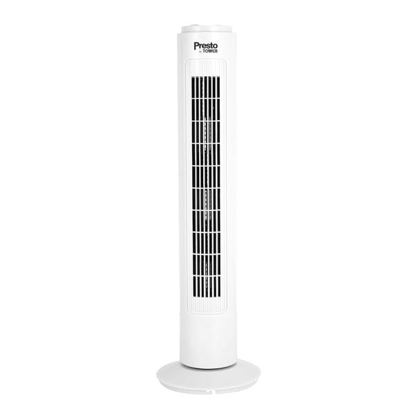 Tower Presto 29" White Tower Fan image 1 of 8