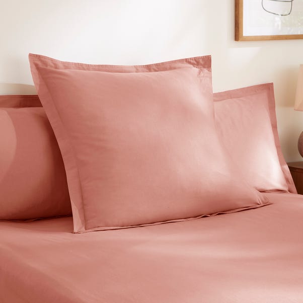 Soft Washed Recycled Cotton Continental Pillowcase image 1 of 1