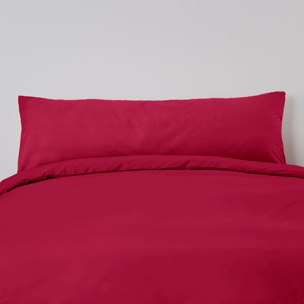 Non Iron Plain Dye Magenta Body Pillowcase image 1 of 1