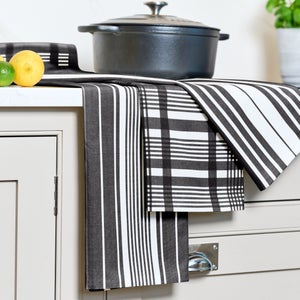 Dexam Love Colour Set Of 3 Extra Large Tea Towels