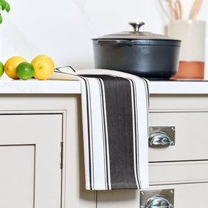 Dexam Set Of 2 Love Colour Striped Tea Towels
