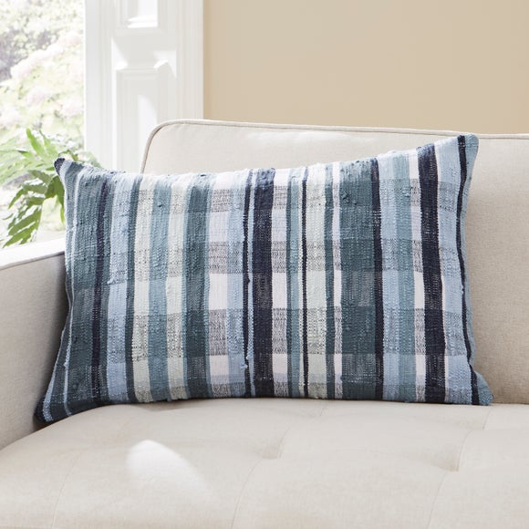 Dunelm 2024 navy cushions