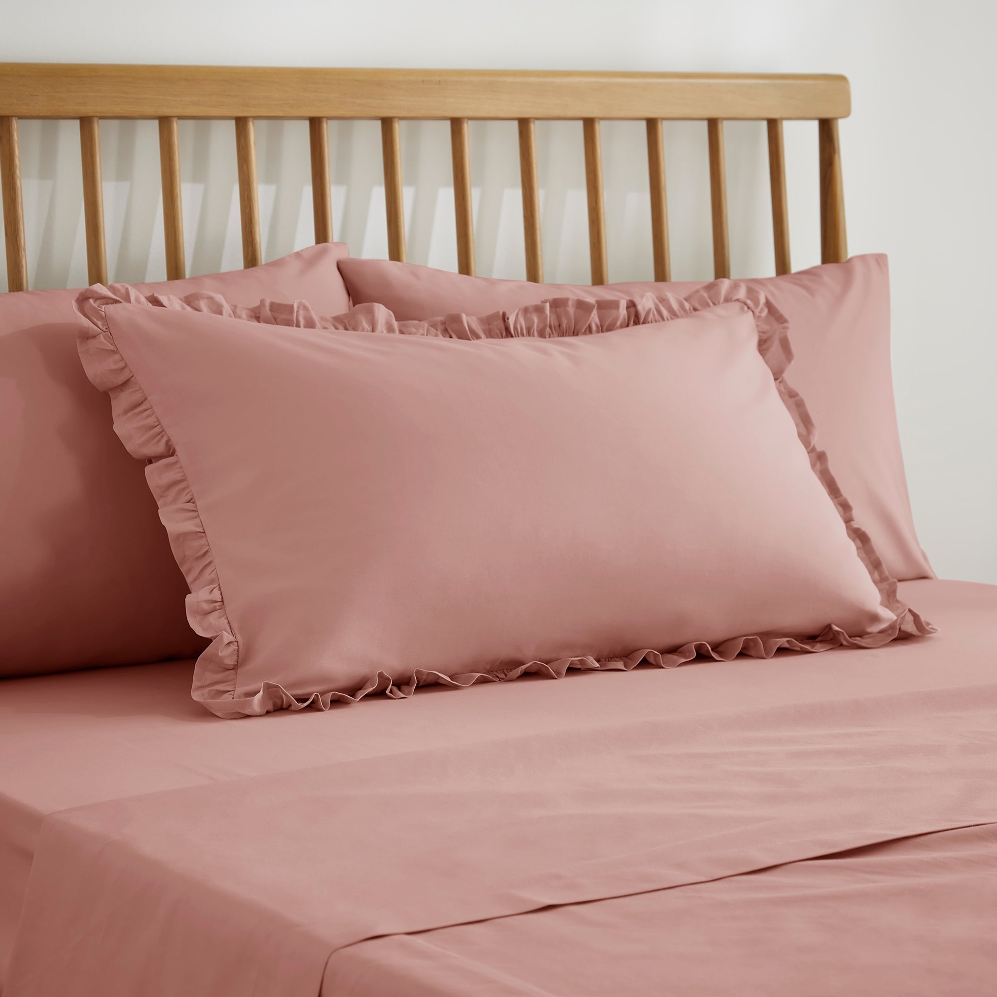 Pure Cotton Frilled Pillowcase