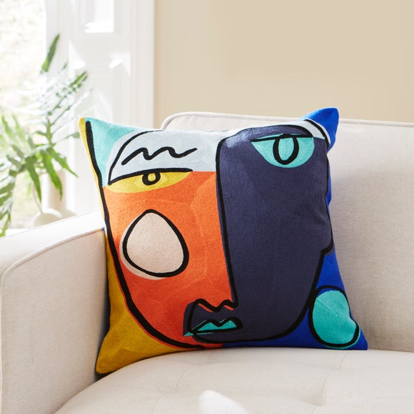 Click to view product details and reviews for Elements Crewel Work Face Cushion.