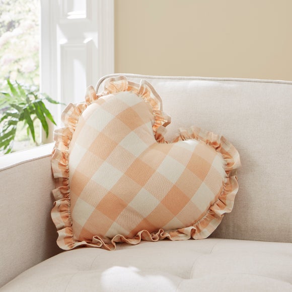 Heart shaped best sale cushion with photo