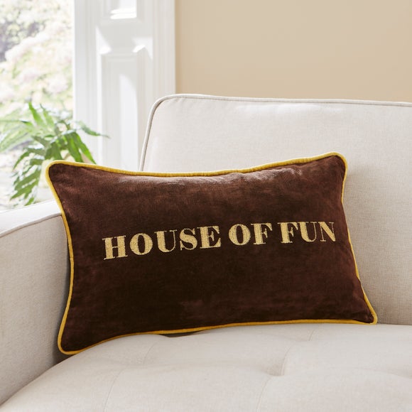 House of Fun Cushion Dunelm