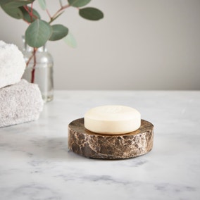 Dorma Purity Marble Brown Soap Dish