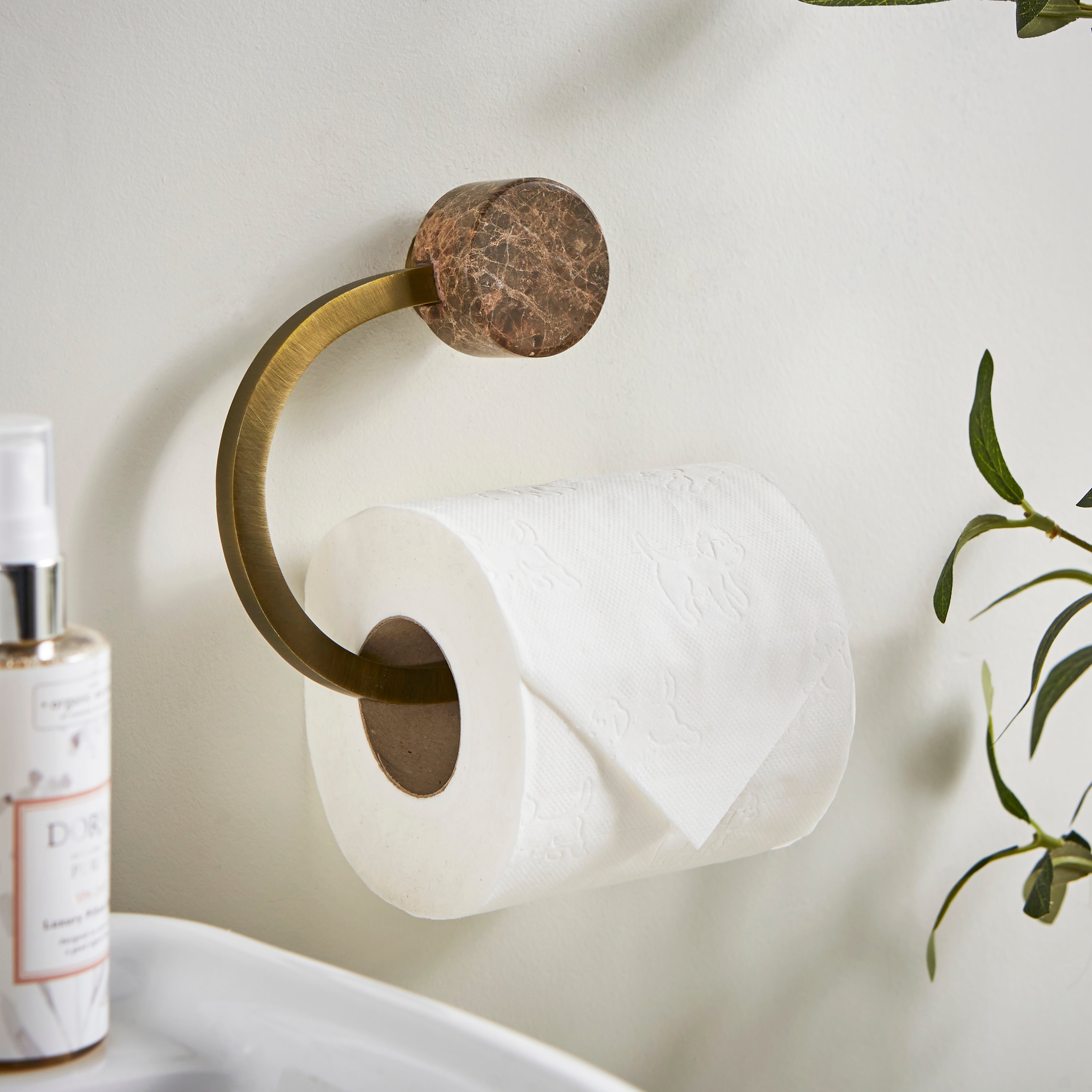 Dorma Purity Marble Toilet Roll Holder